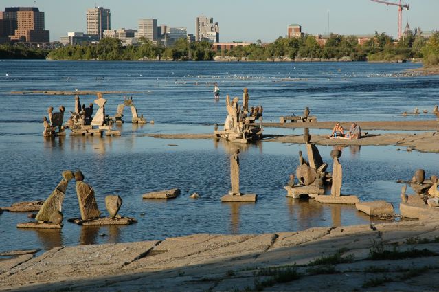 Ottawa River Rock Sculpture