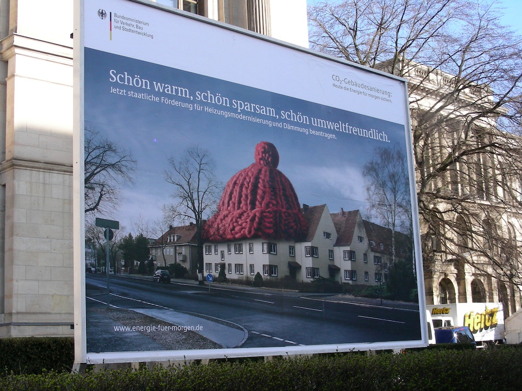 German billboard